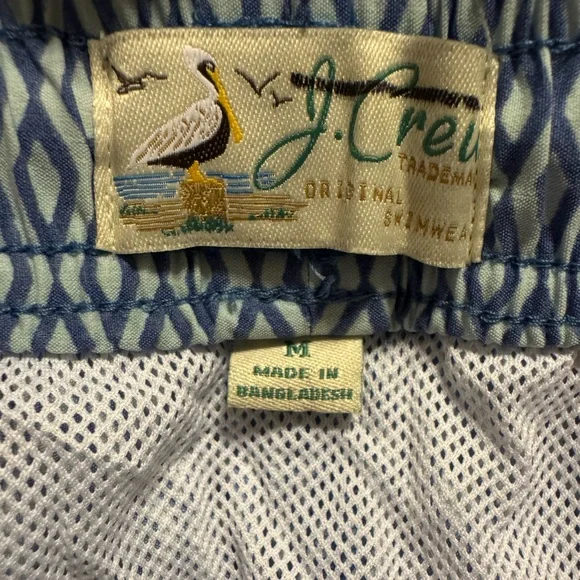 J Crew 6 inch Stretch Swim Trunks M - Picture 9 of 12